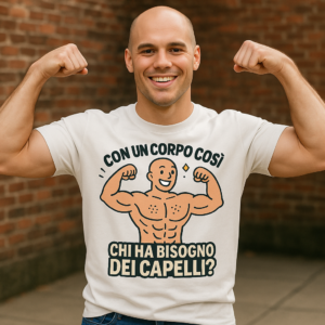 Con un corpo cosi chi ha bisogno dei capelli?